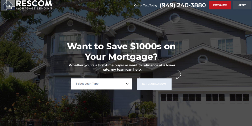 San Clemente Mortgage Broker | Rescom Financial Services